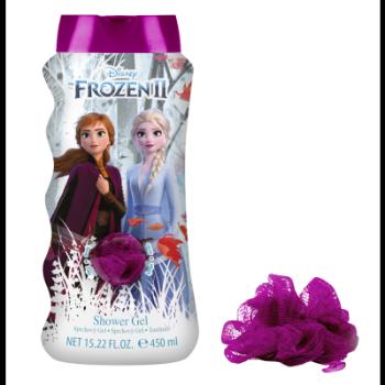 Shower gel + žínka Ledové království 450 ml