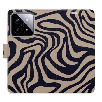 Flipové pouzdro iSaprio - Zebra Black 02 - Xiaomi 14