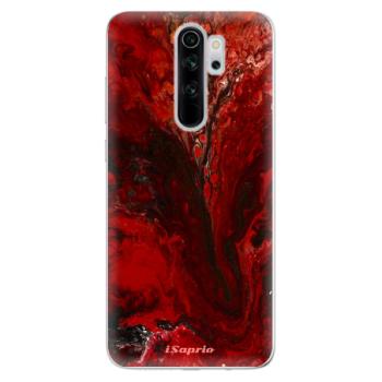 Odolné silikonové pouzdro iSaprio - RedMarble 17 - Xiaomi Redmi Note 8 Pro