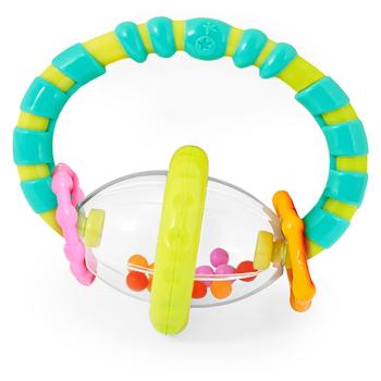 Bright Starts Teether & Rattle jucărie zornăitoare pentru dentiție I. 3m+ 1 buc