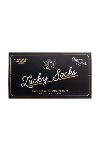 Ponožky Gentlemen's Hardware Lucky Socks 3-pack