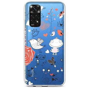 TopQ Kryt Xiaomi Redmi Note 11 silikon Funny 71880 (Sun-71880)