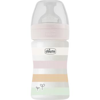 Chicco Well-being kojenecká láhev Girl 0 m+ 150 ml