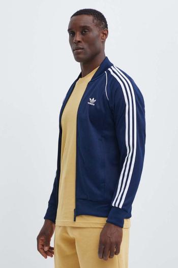 Mikina adidas Originals Adicolor Classics SST Track Jacket pánská, tmavomodrá barva, s aplikací, IR9866