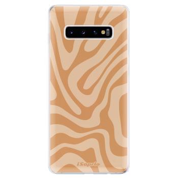 Odolné silikonové pouzdro iSaprio - Zebra Orange - Samsung Galaxy S10+