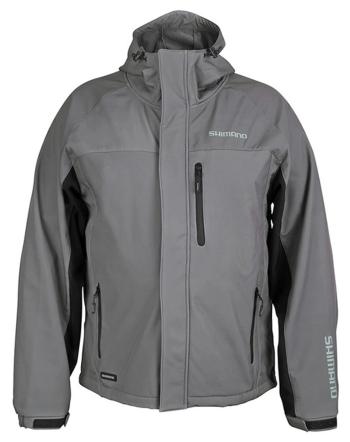 Shimano rybářská bunda Wear Soft Shell Jacket Grey - XL