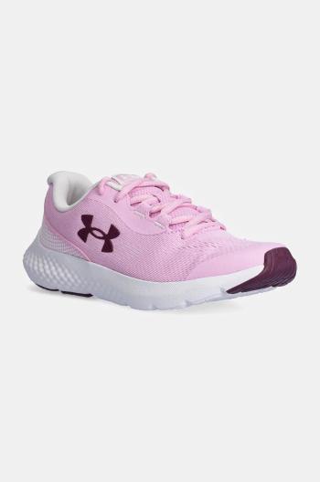 Dětské boty Under Armour GGS Charged Rogue 4 růžová barva