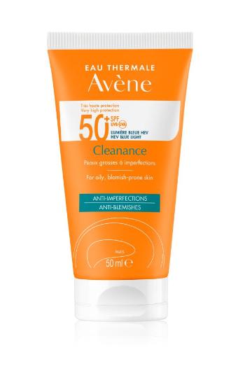 Avène Cleanance Sluneční ochrana pro mastnou a problematickou pleť SPF50+ 50 ml