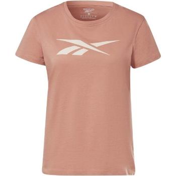 Reebok TE GRAPHIC VECTOR TEE Dámské triko, hnědá, velikost