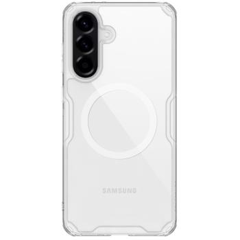 Nillkin Nature Pro Samsung Galaxy A56 mágneses szilikon tok, átlátszó