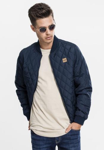 Urban Classics Diamond Quilt Nylon Jacket navy - L