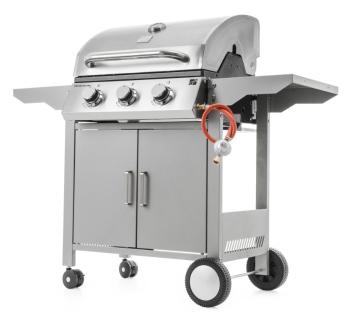 G21 Oklahoma 43342 Plynový gril, BBQ Premium Line 3 hořáky + zdarma redukční ventil