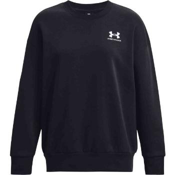 Under Armour ESSENTIAL FLC OS CREW Dámská mikina, černá, velikost