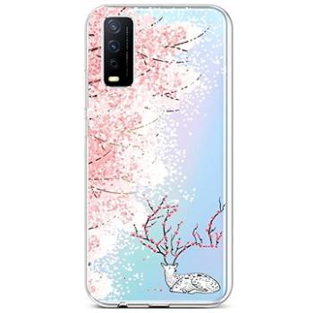 TopQ Vivo Y20s silikon Blooming Deer 66992 (Sun-66992)