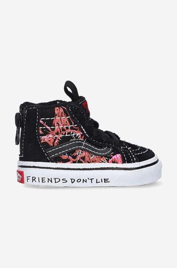 Dětské tenisky Vans X Stranger Things SK8-H černá barva