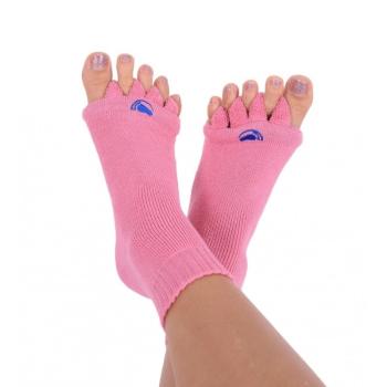 HappyFeet Adjustační ponožky Pink vel. S 1 pár