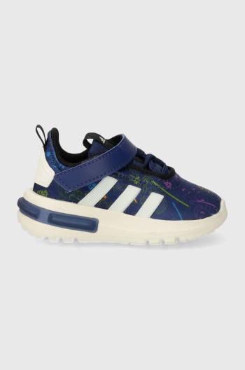 Dětské sneakers boty adidas RACER TR23 YJ EL I tmavomodrá barva