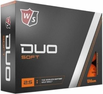 Wilson Staff Duo Soft Golf Balls Orange Standard Golfové míčky