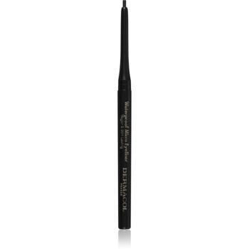 Dermacol Micro Eyeliner Waterproof voděodolná tužka na oči odstín 01 Black 0,35 g