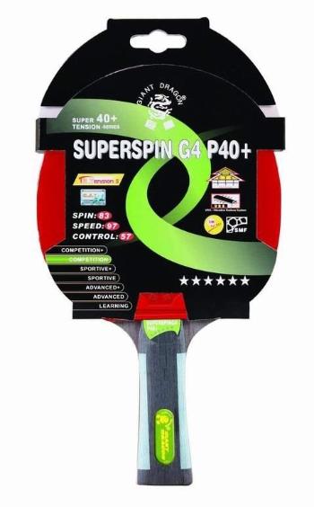 Pingpongütő Giant Dragon SUPERSPIN G4 P40+