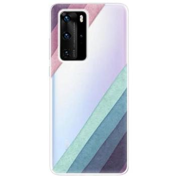 iSaprio Glitter Stripes 01 pro Huawei P40 Pro (glist01-TPU3_P40pro)