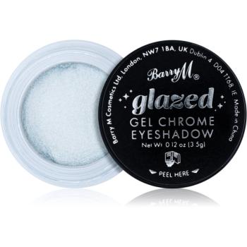 Barry M Glazed Gel Chrome Eyeshadow gelové oční stíny odstín So Enticing 3.5 g