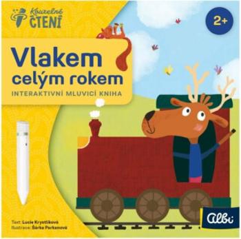 Leporelo Vlakem celým rokem  - Kouzelné čtení Albi