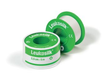 Leukoplast Leukosilk Fixační páska 2,5 cm x 5 m cívka 1 ks