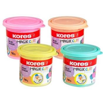 KORES MAGIK CLAY PASTEL, 4x 40 g (34242)