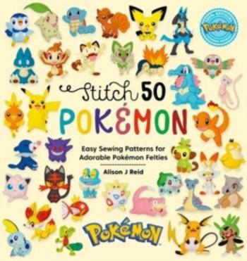 Stitch 50 PokeMon - Alison J  Reid