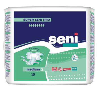 Seni Super Trio Medium inkontinenční plenkové kalhotky 10 ks