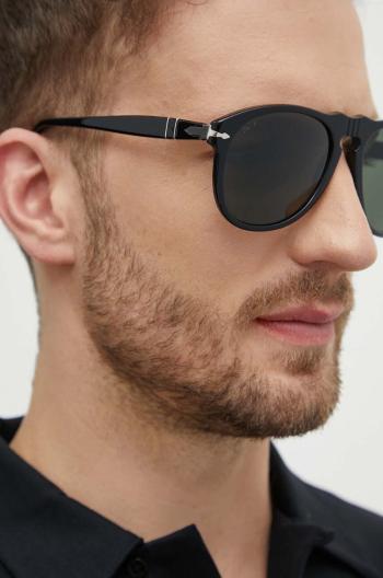 Sluneční brýle Persol pánské, černá barva, 0PO0649