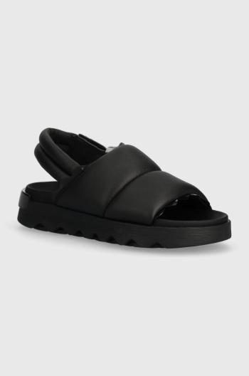 Kožené sandály Sorel VIIBE SLINGBACK dámské, černá barva, 2069941010