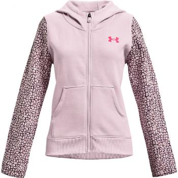 Under Armour RIVAL Dívčí mikina, růžová, velikost