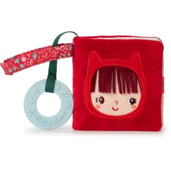 Lilliputiens Playbook Little Red Riding Hood kontrastní edukativní knížka s kousátkem 6 m+ 1 ks