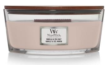 WoodWick Vonná svíčka loď Vanilla & Sea Salt 453,6 g