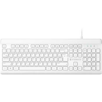 Eternico Home Keyboard Wired KD2020 bílá - CZ/SK (AET-KD2020CSWN)