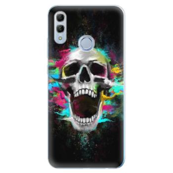 Odolné silikonové pouzdro iSaprio - Skull in Colors - Huawei Honor 10 Lite