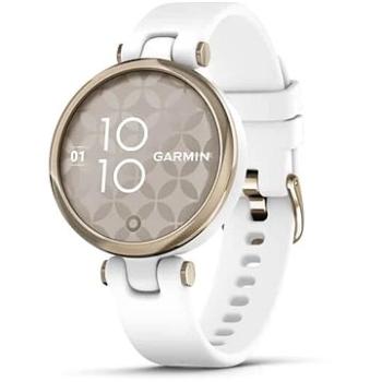 Garmin Lily Sport Cream Gold/White Silicone Band (010-02384-10)