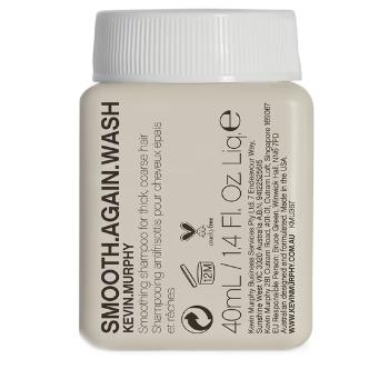 Kevin Murphy Uhlazující šampon pro nepoddajné a krepaté vlasy Smooth.Again.Wash (Smoothing Shampoo) 40 ml