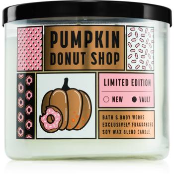 Bath & Body Works Pumpkin Donut Shop vonná svíčka 411 g