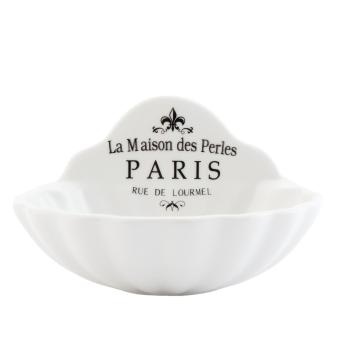 Porcelánová mýdlenka na zeď La Maison des Perles Paris - 11*9*7 cm 63607