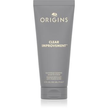 Origins Clear Improvement® Blackhead Clearing Mask-To-Scrub maska na čištění pórů proti černým tečkám 75 ml