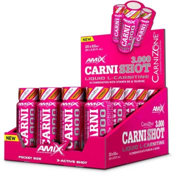 Amix CarniShot 3000 spalovač tuků příchuť Mango 20x60 ml