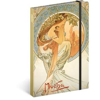 Notes Alfons Mucha Poezie nelinkovaný (8595054261931)