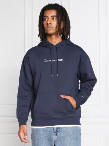 Tommy Jeans pánská tmavě modrá mikina - XXL (C87)