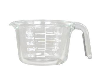 Skleněný džbánek odměrka se stupnicí Various - 18*12 cm / 500 ml 61079900