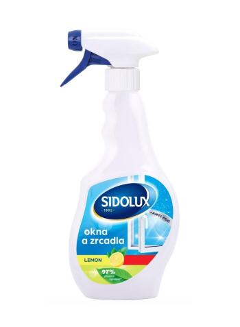 Sidolux Anti-Fog Čisticí sprej na okna a lesklé povrchy Lemon 500 ml