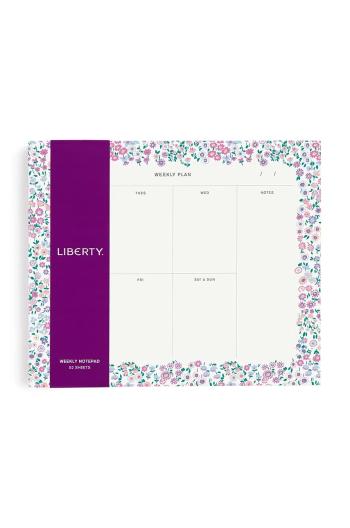 Týdenní plánovač Galison Liberty Cooper Dance Weekly Notepad