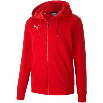 Puma TEAMGOAL 23 CASUALS HOODIE Pánská tréninková mikina, červená, velikost